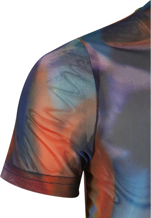 Produktbild Urban Classics Ladies AOP Mesh Tee - 137891 (XXL)