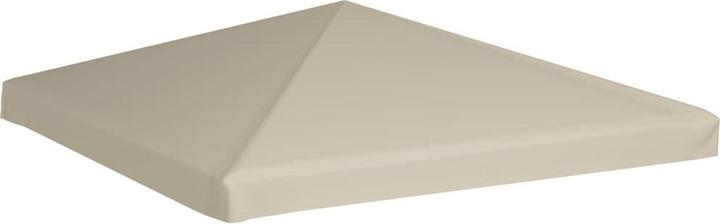 Actual product image vidaXL Pavilion roof 310 g/m² 3×3 m Beige (300 cm, 300 cm)