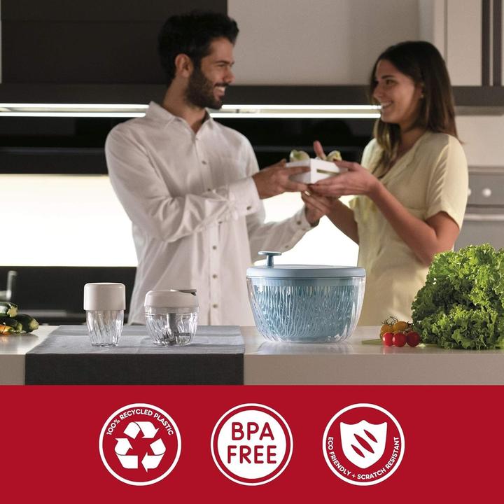 Produktbild Guzzini SPIN&STORE Salatschleuder mit Deckel