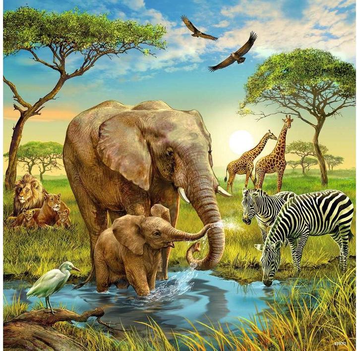 Produktbild Ravensburger Tiere der Erde (49 Teile)