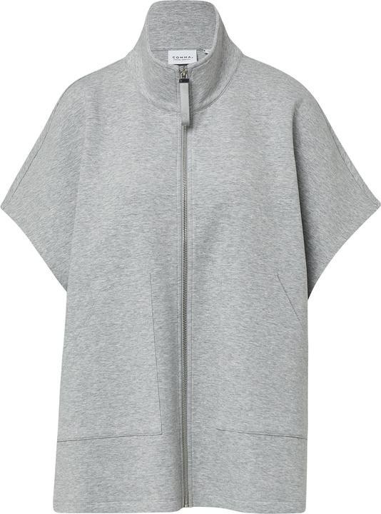 Produktbild Comma Sweatshirt Oversized Sweatshirt-Cape mit aufgesetzten Taschen (32)