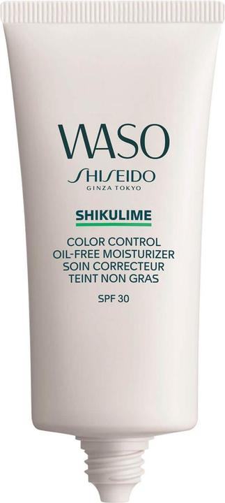 Shiseido Waso - Shikulime Color Control Crema idratante priva di olio (50 ml, Crema da giorno, SPF 30)