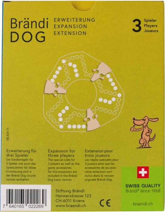 Produktbild Brändi Dog (Englisch, Französisch, Deutsch)