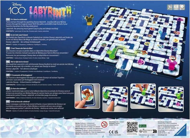 Produktbild Ravensburger Disney 100 Labyrinth (Englisch, Italienisch, Portugiesisch, Französisch)