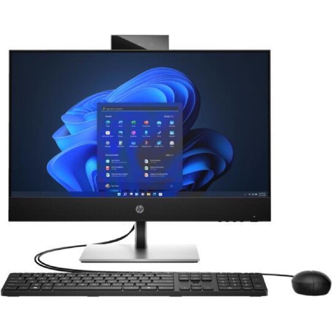HP ProOne 440 G9 All-in-One-PC - All-in-One mit Monitor - Core i5 (512 GB, 16 GB), PC, Schwarz
