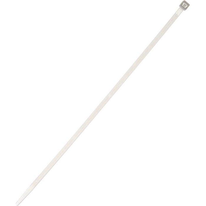 Elematic, Kabelbinder, CABLE TIES 250X4.5 ELMATIC WHITE 100PCS (100 Stk.)