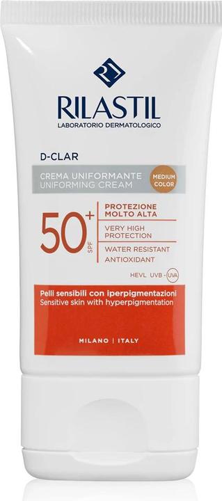 Produktbild Rilastil SUN SYSTEM SPF50+ d-clar #medium 40 ml (Sonnencreme, SPF 50+, 40 ml)
