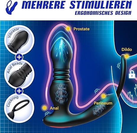 Produktbild Eherson Anal Vibrator mit Penisring