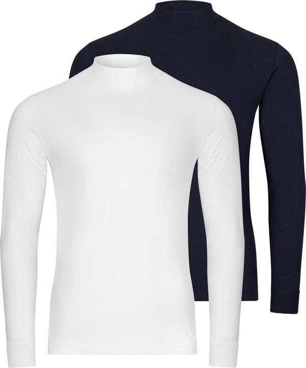 Image du produit Ragman 2er Pack Basic Langarmshirt (S)