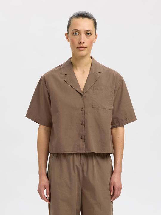 Produktbild Selected Femme Kurzarm Crop-Bluse (42)