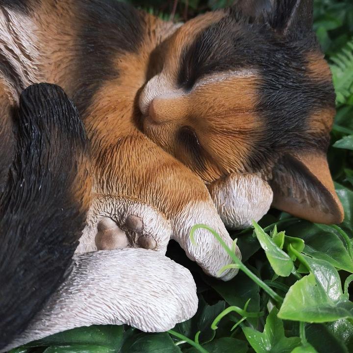 Actual product image Decorative figure cat sleeping