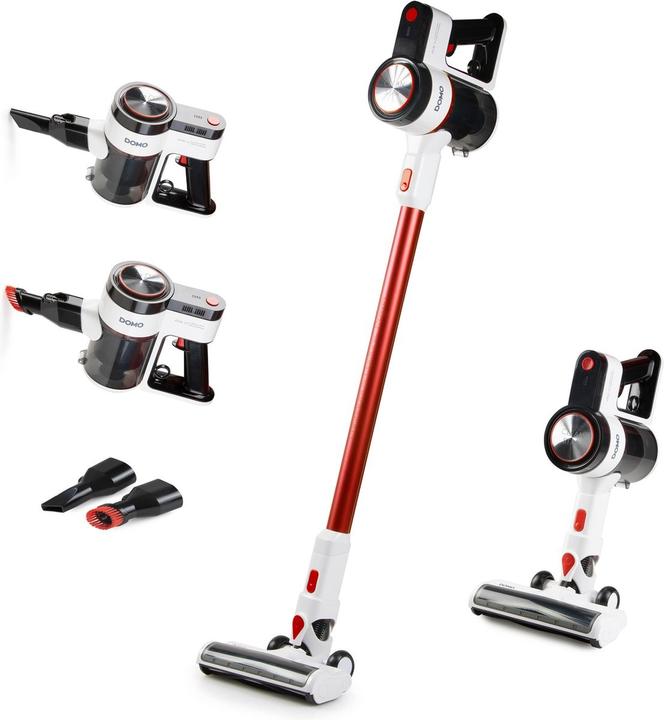 Actual product image Domo BLCD Clean Star DO242SV cordless handheld hoover 21.6V cyclone technology