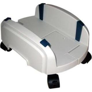 Neutral CPU-Ständer auf den Boden, verstellbare Breite, grau, Plast, Breite 15,5 - 25,5 cm, grau, PC, EOL, Accessori per PC, Grigio