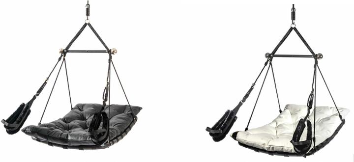 Immagine prodotto Lonesome Dragon Love Swing in microfibra di pelle bianca e nera Euphoria