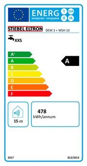 Energie-Label Stiebel Eltron DEM 3 + WSH 10