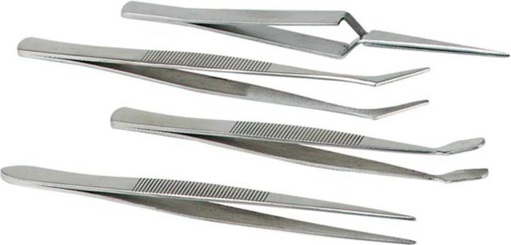 Actual product image Velleman Tweezer set