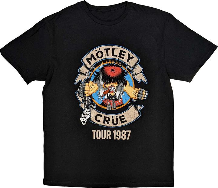 Immagine prodotto Motley Crue Girls Girls Girls Tour '87 Maglietta Adulto Unisex (S)