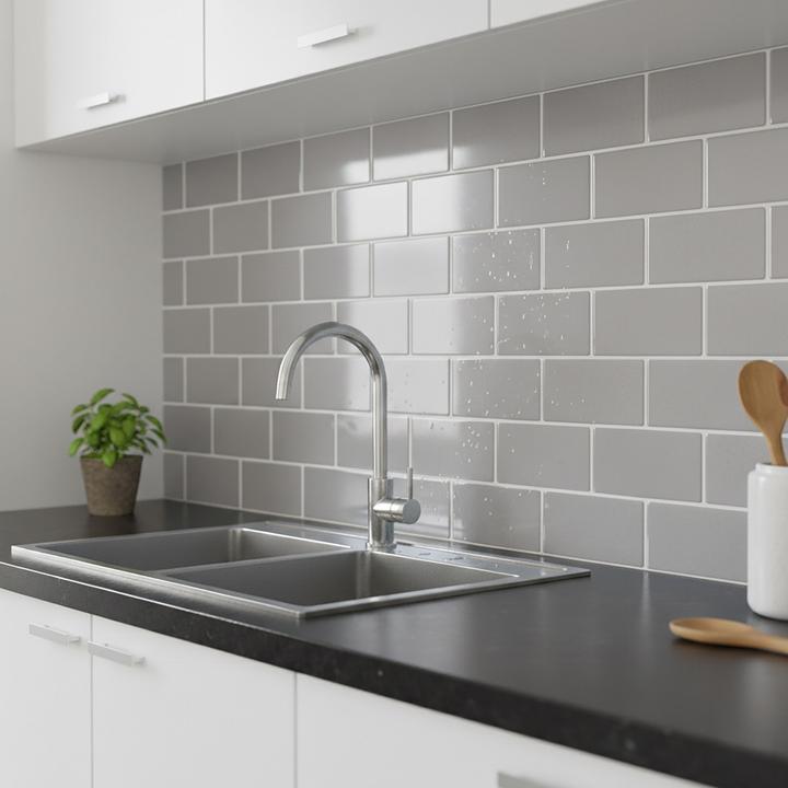 Actual product image Relaxdays adhesive tile (30 x 30 cm)