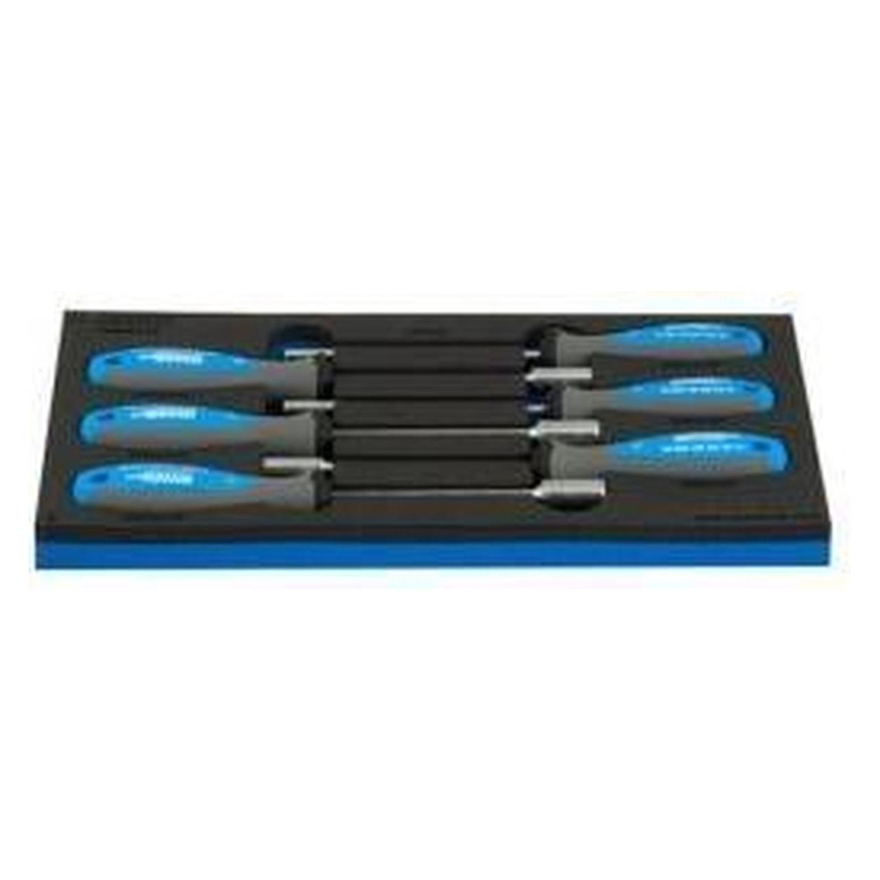 Unior, Inbussleutel, Inlay Schroevendraaier Set Dop 6-delig