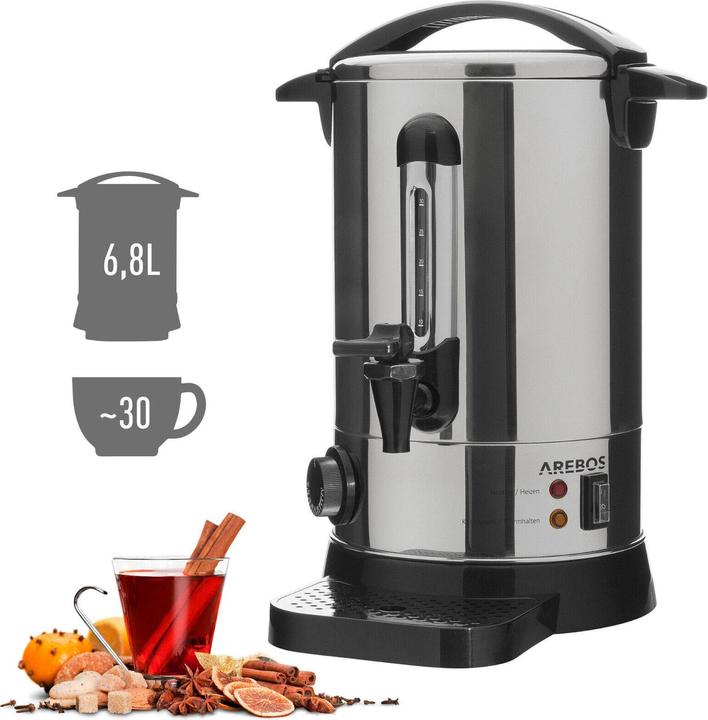 Arebos Chaudière à vin chaud