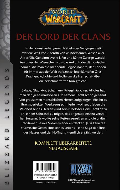 Actual product image Panini World of Warcraft: The Lord of the Clans (DE)