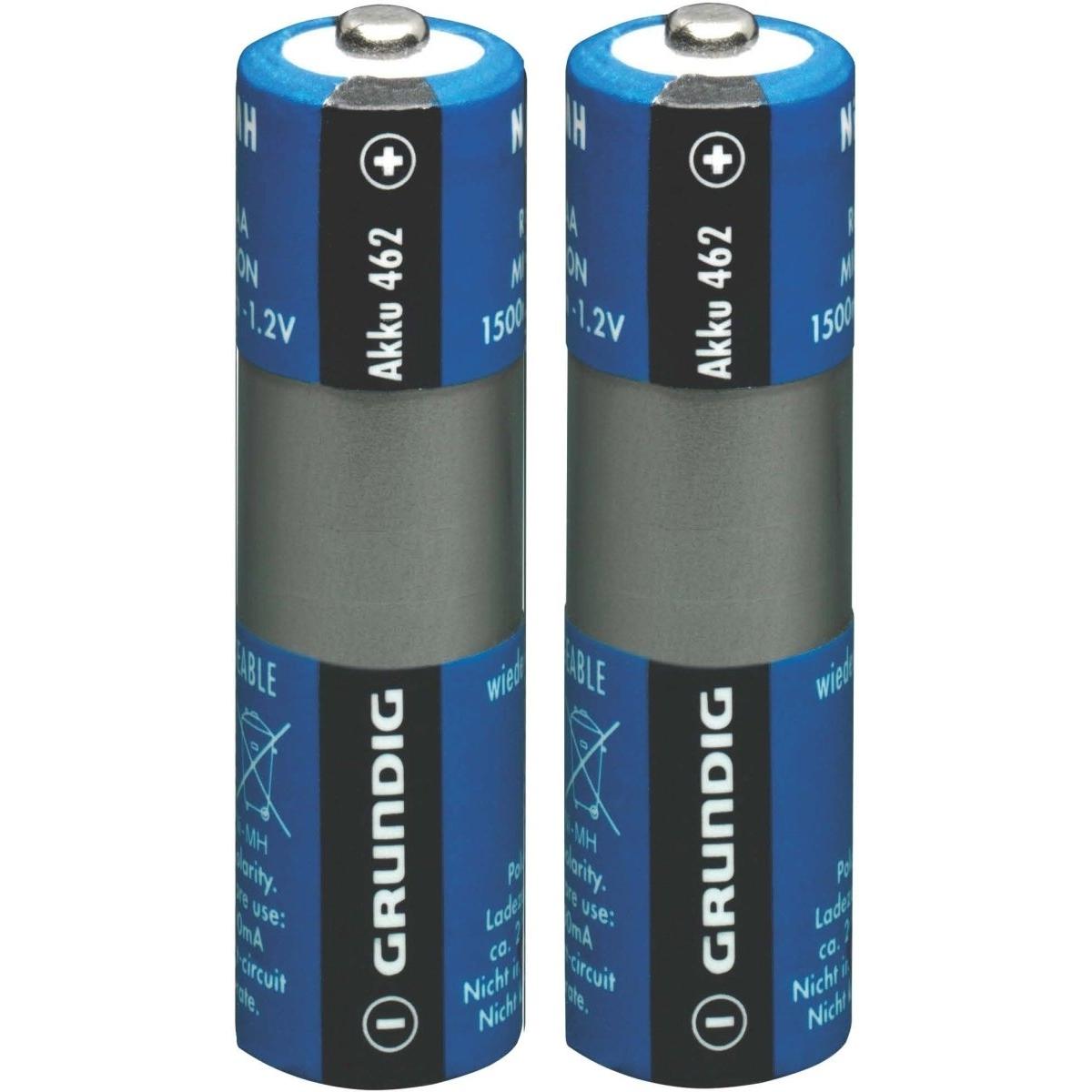 Grundig Akkupack 462 (2 Stk., AAA, 650 mAh), Batterien + Akkus