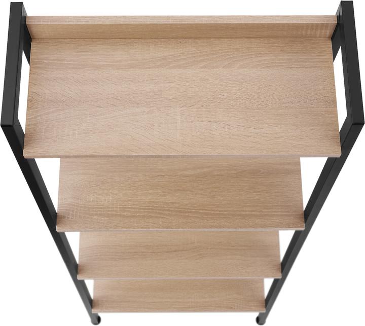 Produktbild tectake Leiterregal (57.50 x 57.50 x 138 cm)