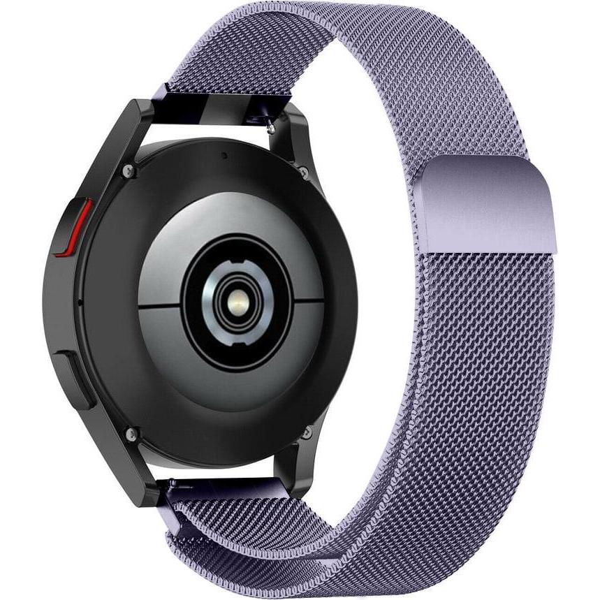 Strap-it Milanaise Armband, Uhrenarmband, Violett