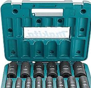 Actual product image Makita B-52308 (32 mm, 16 mm, 15 mm, 28 mm, 17 mm, 13 mm, 10 mm, 22 mm, 19 mm, 31 mm, 14 mm, 25 mm, 30 mm, 26 mm, 21 mm, 18 mm, 23 mm, 12 mm, 24 mm, 29 mm, 20 mm, 27 mm, 11 mm)