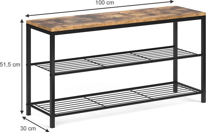 Actual product image Vicco Fyrk (100 x 30 x 51.5 cm)