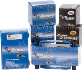 Produktbild Zebra ZXP3-R2 FARBBAND (5.70 cm, Blau, Gelb, Rosa, Schwarz)