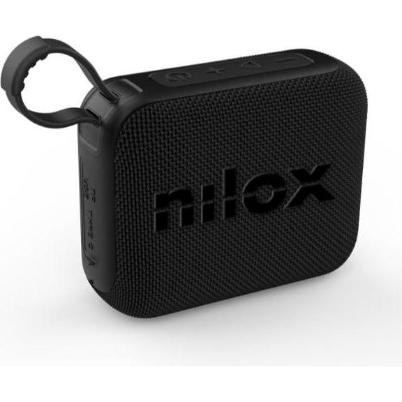 Nilox Movesound kabelloser Lautsprecher schwarz, Altoparlante Bluetooth, Nero