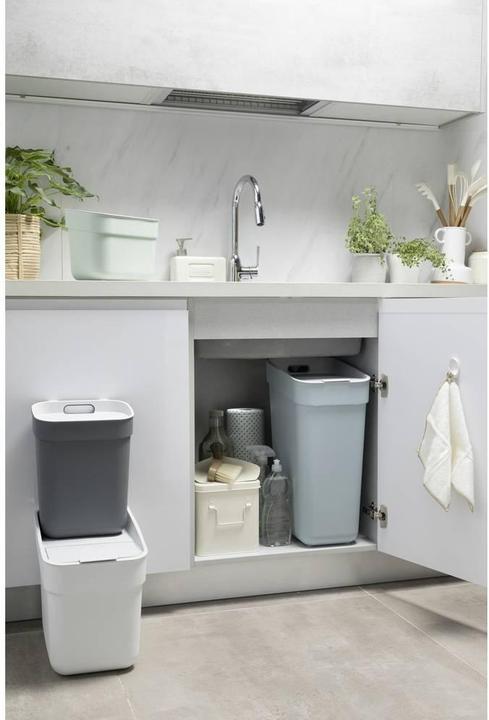 Actual product image Curver Kosz Do Segregacji śmieci 10l /Ciemny Szary/ Jasny Szary (10 l)