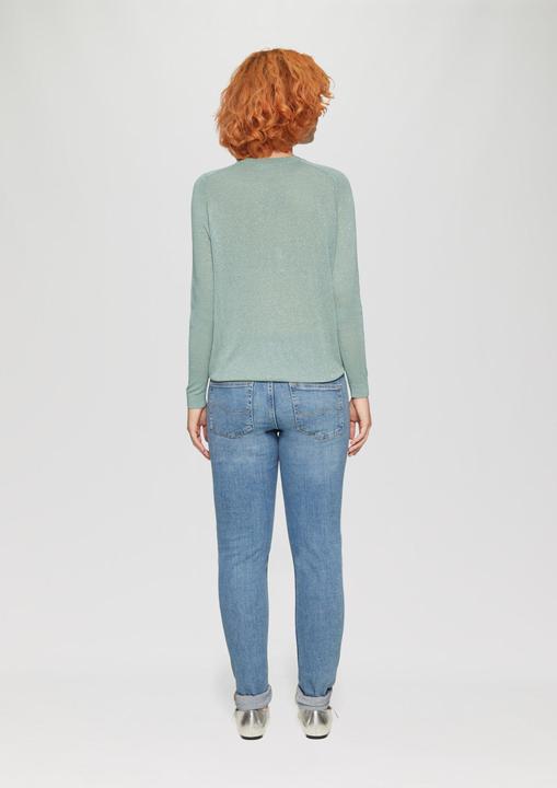 Image du produit S.Oliver Strickpullover Feinstrickpullover in Glitzeroptik (M)