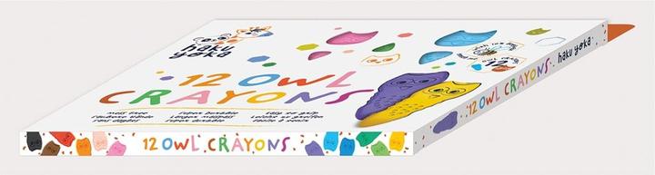 Image du produit Magni Crayons de cire pour figurines Hibou (Multicolore, 12 x)
