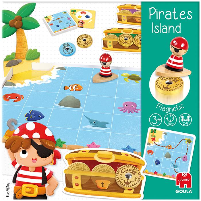 Actual product image Goula Pirate Island (English, 1 - 4 Players)