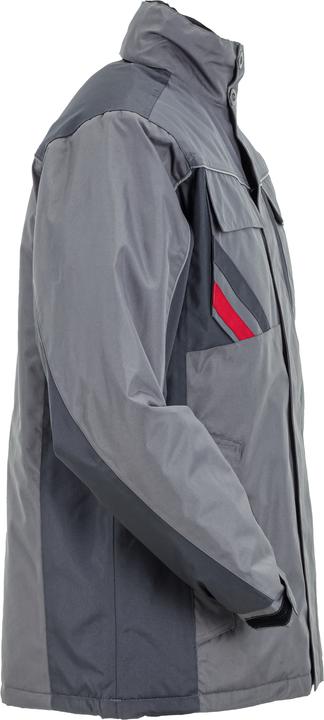 Produktbild Planam Winterjacke zink/schiefer/rot L XL (L, XL)