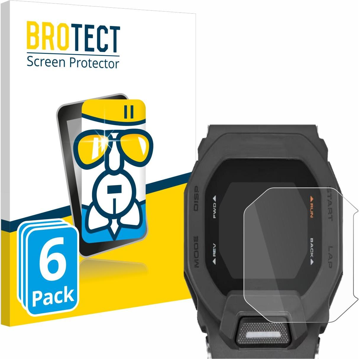 BROTECT AirGlass Panzerglasfolie Schutzglas Displayschutz, Smartwatch Schutzfolie, Transparent