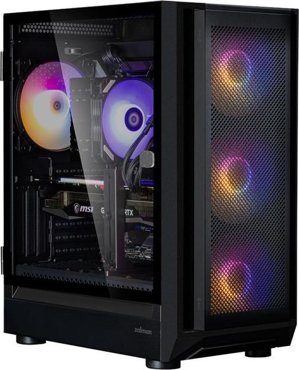Immagine prodotto Zalman i6 Nero, ventola RGB x4 T/G (ATX, E-ATX, Mini-ITX)