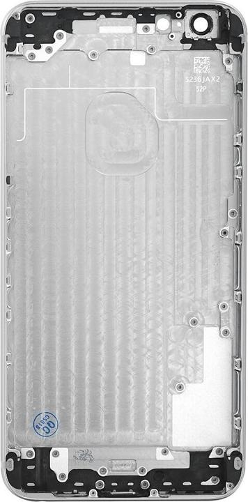 Produktbild OEM Ersatz iPhone 6s Rückseite Silber, ohne Logo (iPhone 6s)