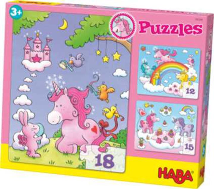 Produktbild Haba Einhorn Glitzerglück (45 Teile)