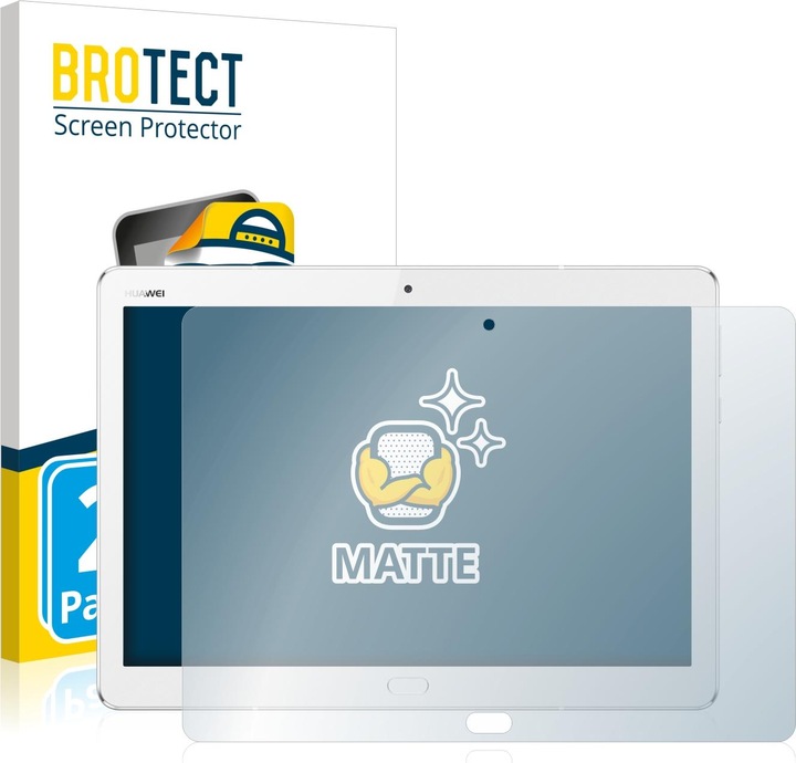 Productafbeelding BROTECT Antireflecterende schermbeschermer mat (2 Stuk, MediaPad M3 Lite 10.1)