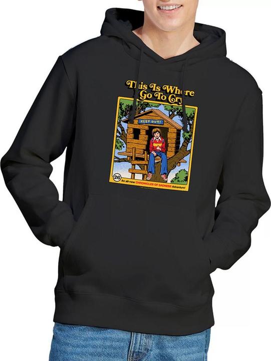 Produktbild Steven Rhodes This Is Where I Go Kapuzenpullover (M)