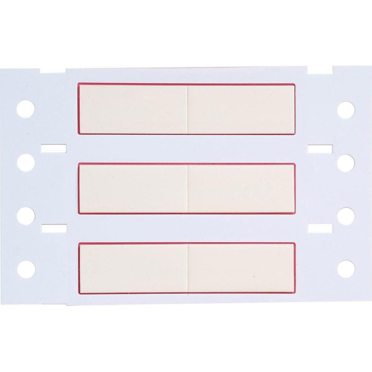 Brady, Etiketten, HX-250-2-WT-2, B-7642, Heatex Schrumpfschlauch 2:1, Weiss, 24,99 x 11,3mm, für Kabeldurchmess
