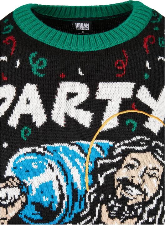 Produktbild Urban Classics Savior Sweatshirt weihnachtliches Design (S)