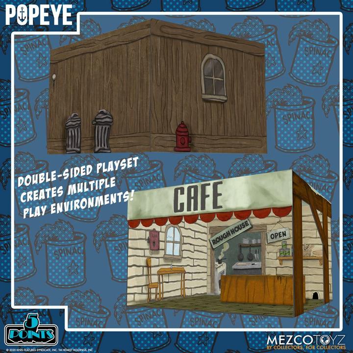 Image du produit Mezco Toys Popeye - 5 Points: Box Set - Deluxe