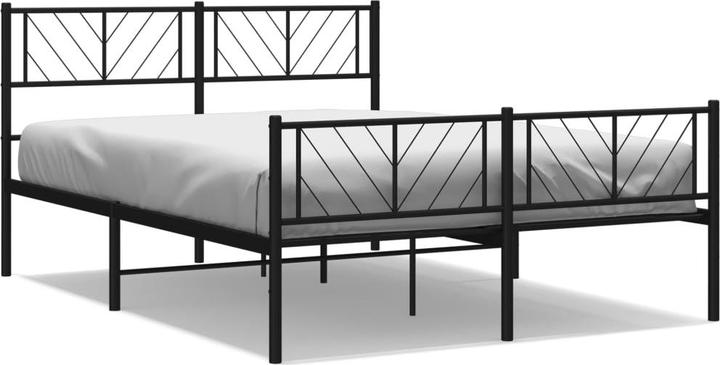 Produktbild vidaXL Metall Bettgestell (120 x 190 cm)