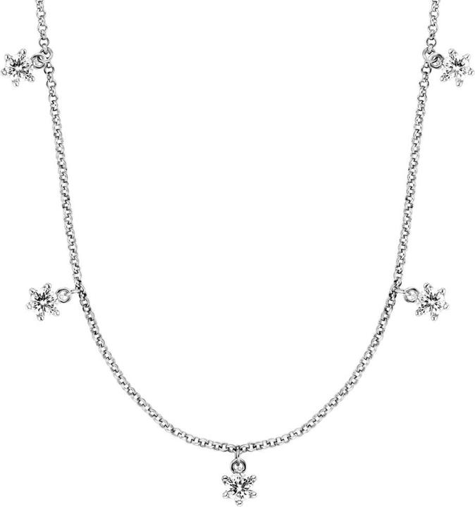 Engelsrufer Silver necklace with clear zircons Shiny ERN-SHINY-05-ZI (Silber 925)