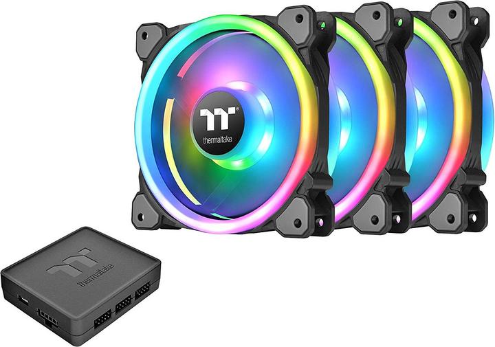 Actual product image Thermaltake The Riing Trio (120 mm, 3 x)
