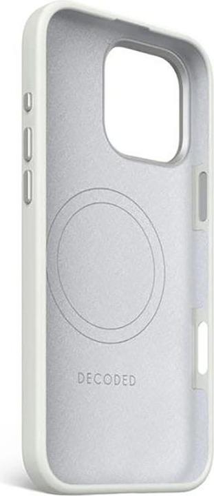 Produktbild Decoded AntiMicrobial Silicone Stacks Backcover Case with MagSafe for iPhone 16 Pro Max - Gray (Apple iPhone 16 Pro Max)